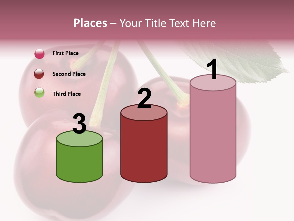 Health Leaf Colour PowerPoint Template
