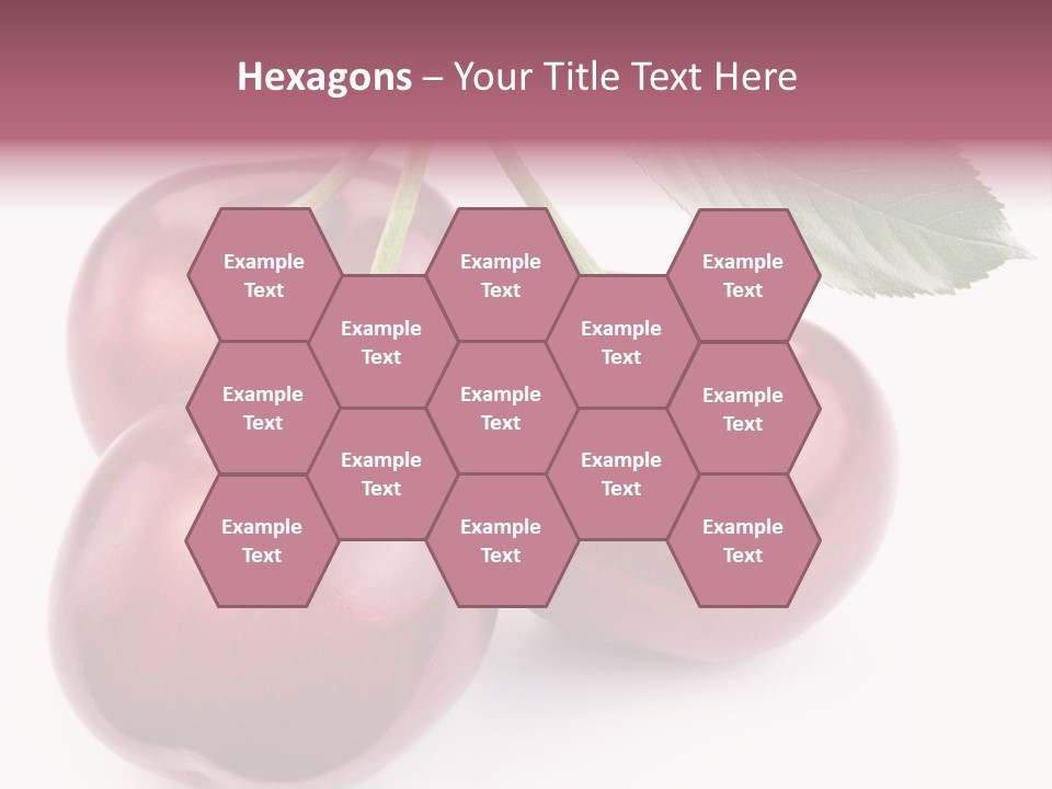 Health Leaf Colour PowerPoint Template