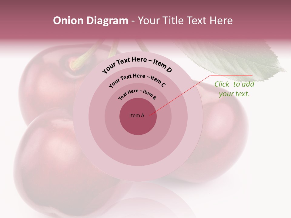 Health Leaf Colour PowerPoint Template