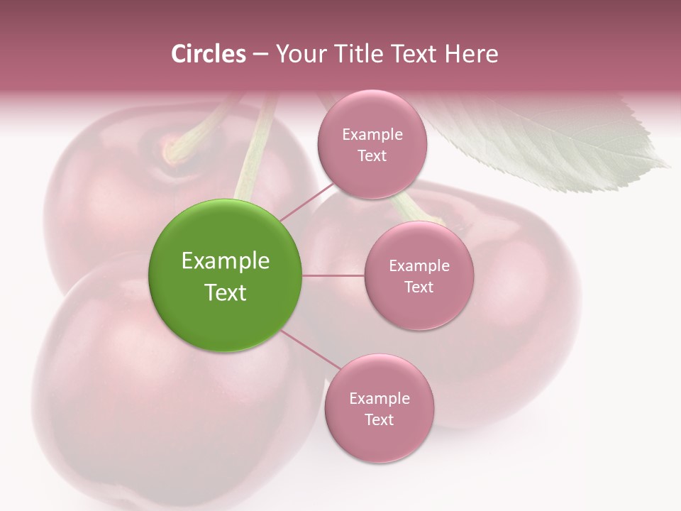 Health Leaf Colour PowerPoint Template