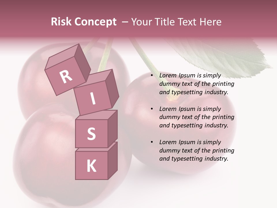 Health Leaf Colour PowerPoint Template