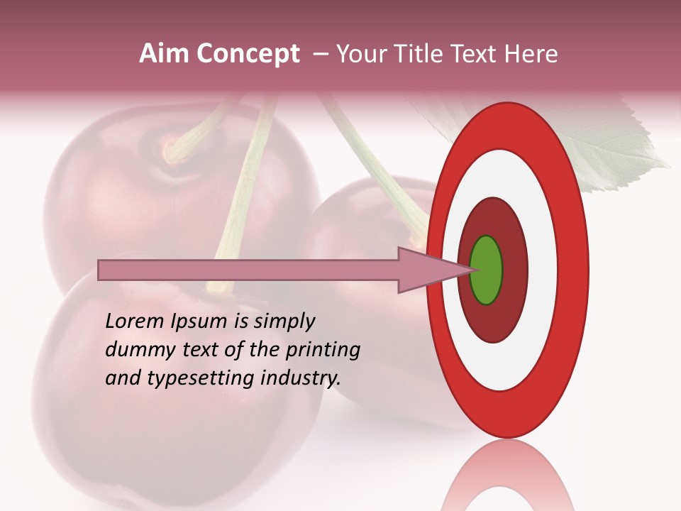 Health Leaf Colour PowerPoint Template