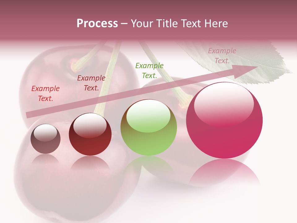 Health Leaf Colour PowerPoint Template