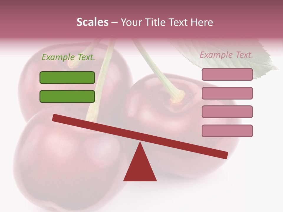 Health Leaf Colour PowerPoint Template