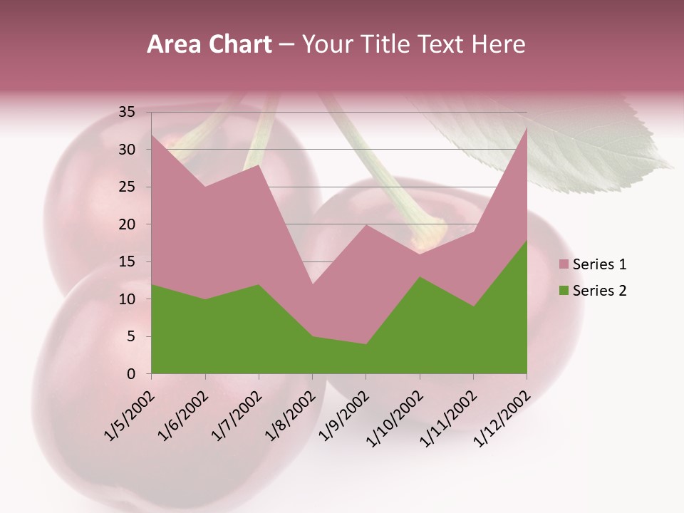Health Leaf Colour PowerPoint Template