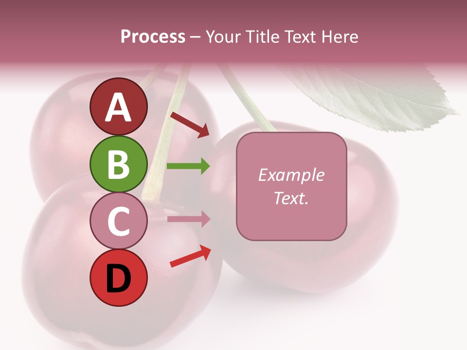 Health Leaf Colour PowerPoint Template