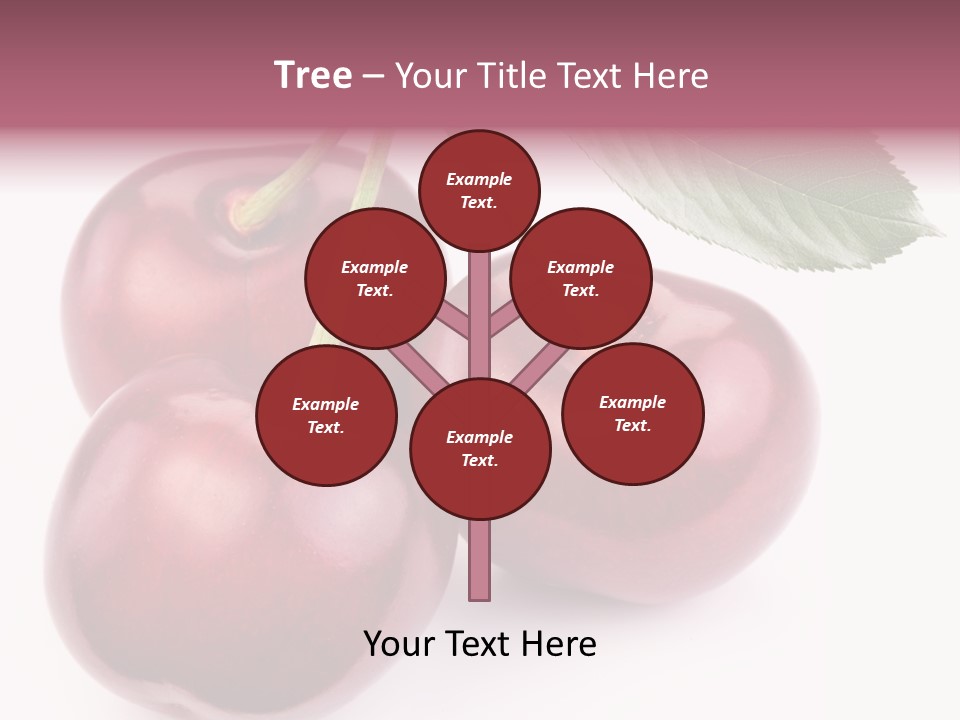 Health Leaf Colour PowerPoint Template