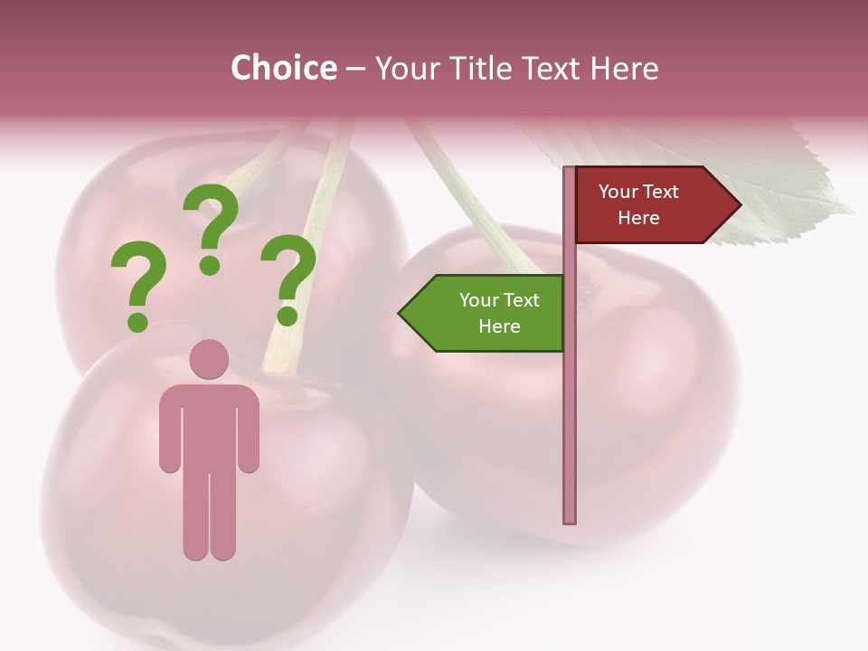 Health Leaf Colour PowerPoint Template