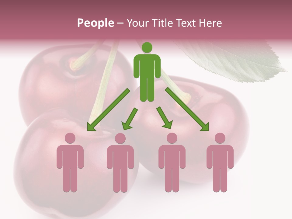 Health Leaf Colour PowerPoint Template