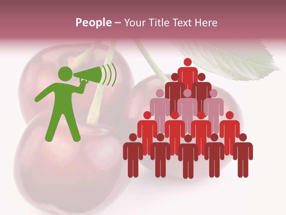 Health Leaf Colour PowerPoint Template