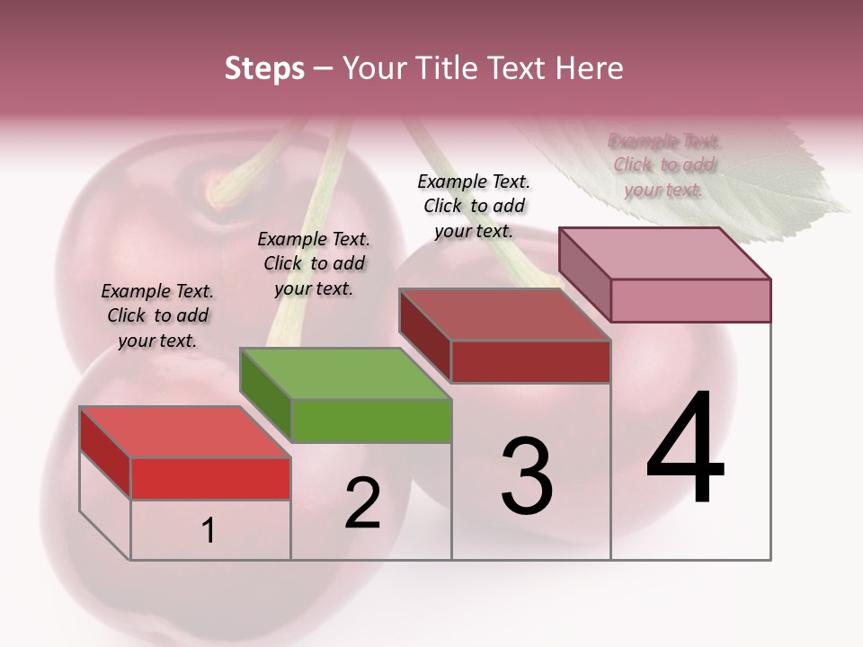 Health Leaf Colour PowerPoint Template