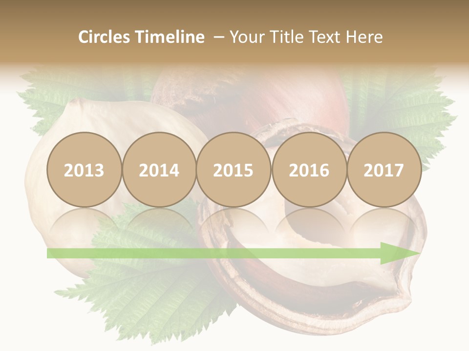 Tree Path Seed PowerPoint Template