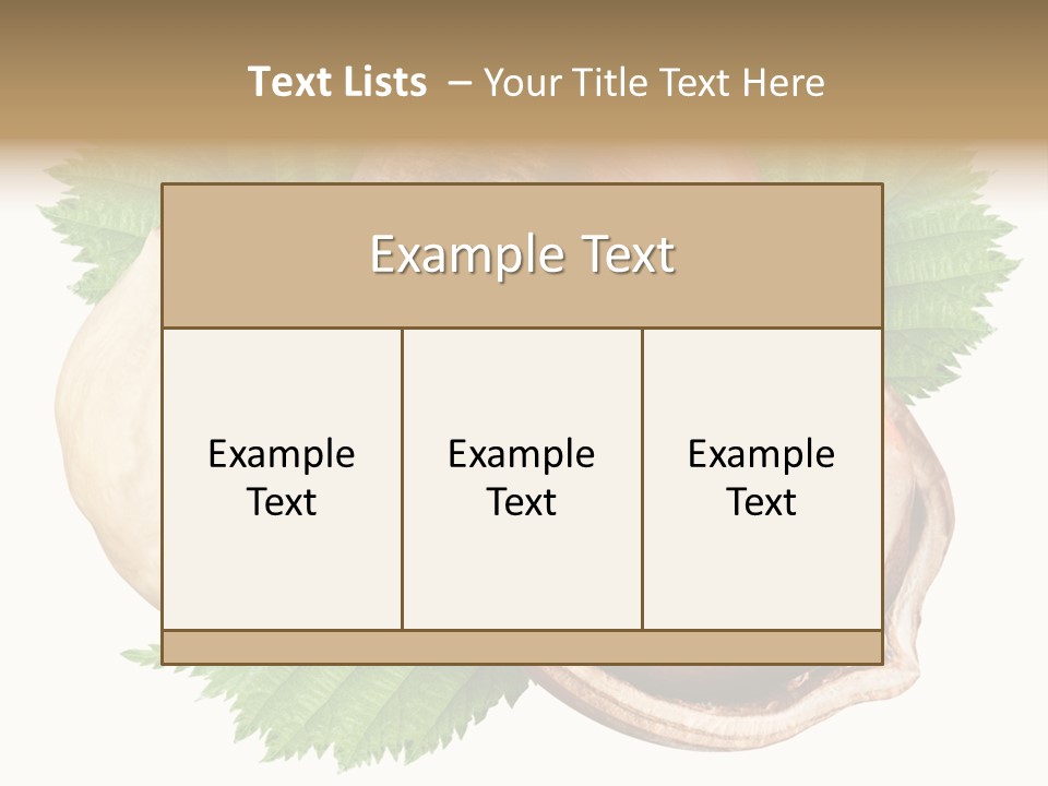 Tree Path Seed PowerPoint Template