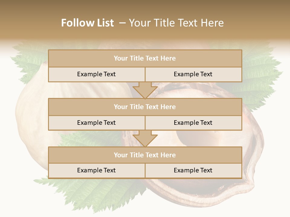 Tree Path Seed PowerPoint Template