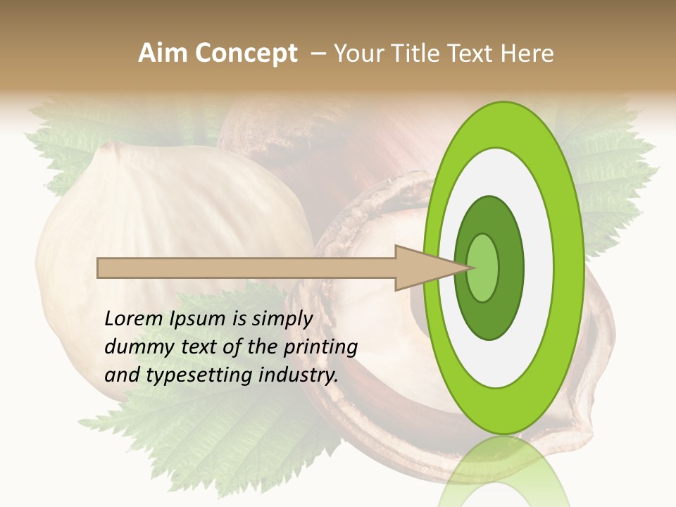 Tree Path Seed PowerPoint Template