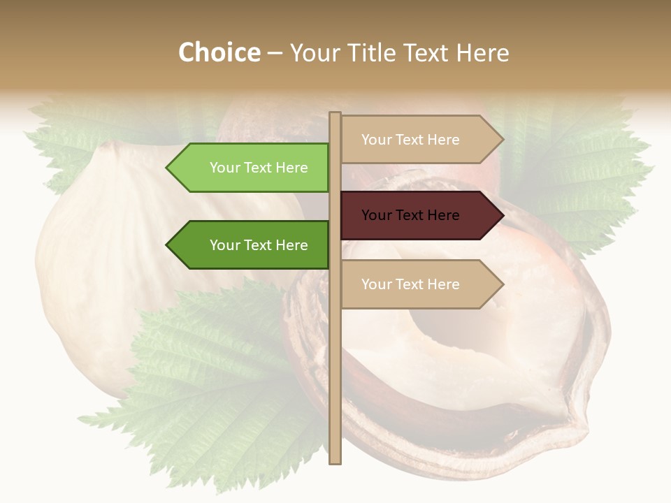 Tree Path Seed PowerPoint Template