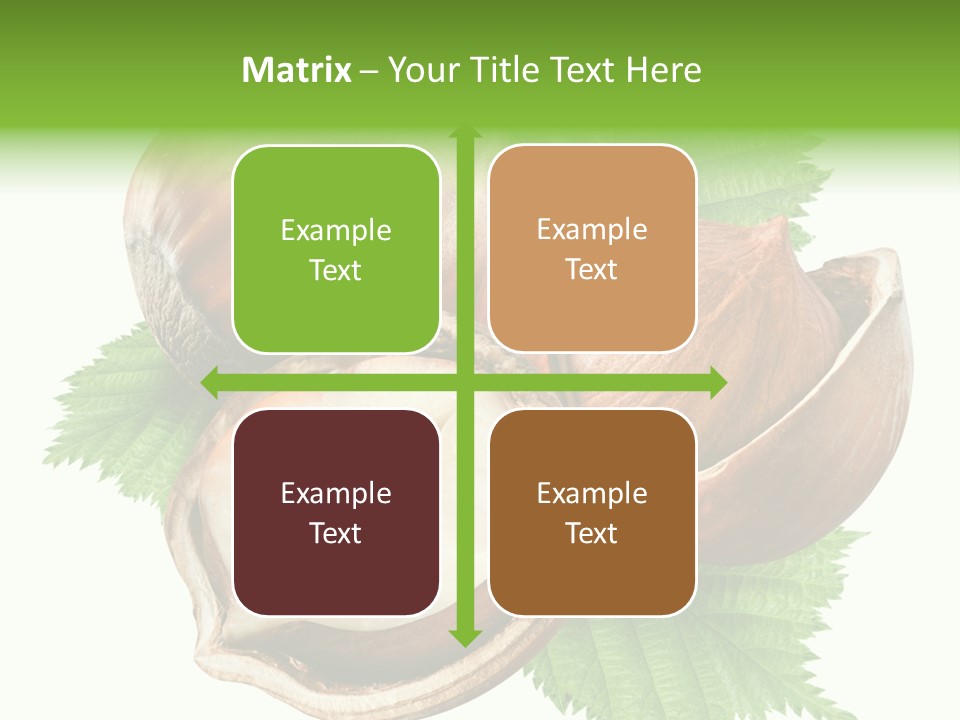 Organic Brown Seasonal PowerPoint Template