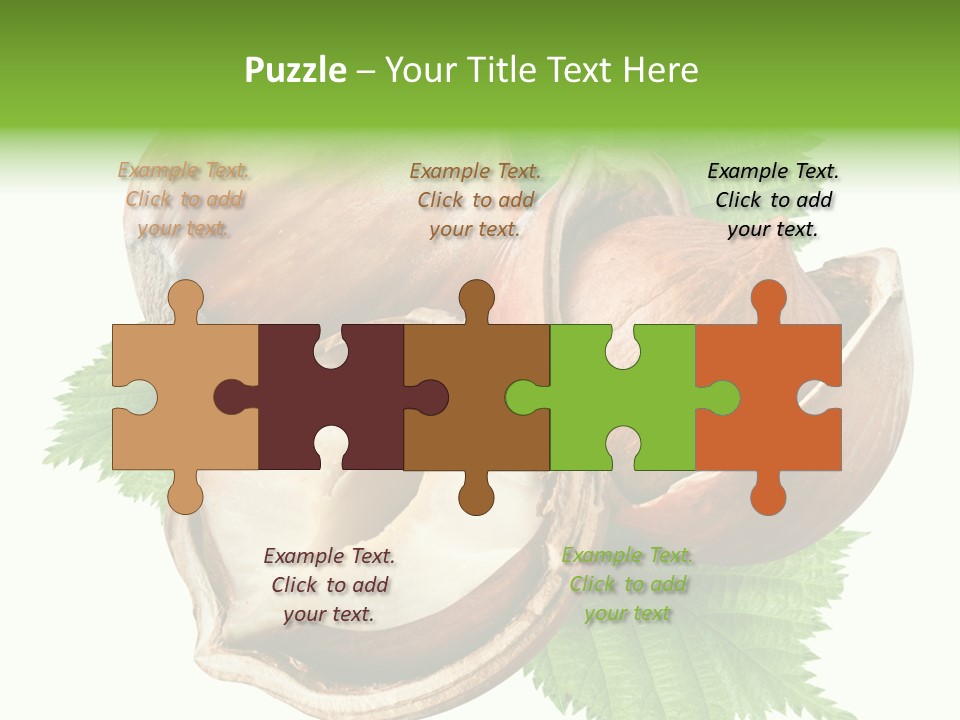 Organic Brown Seasonal PowerPoint Template