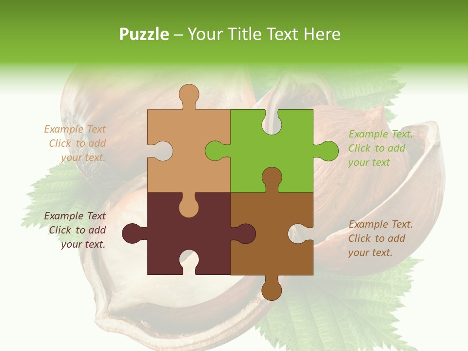 Organic Brown Seasonal PowerPoint Template