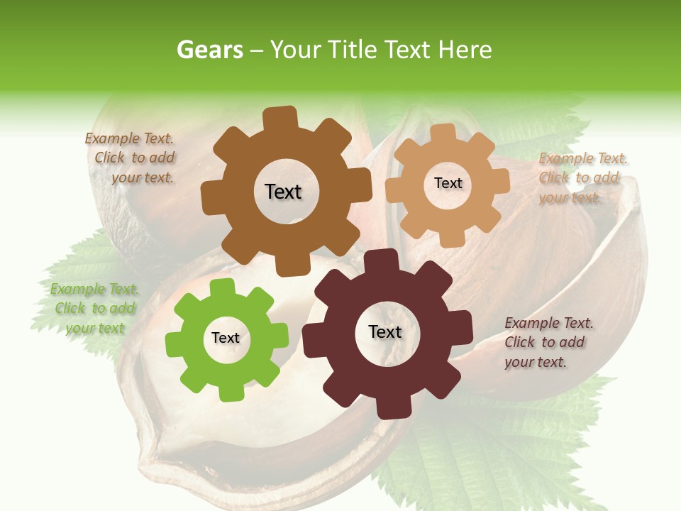 Organic Brown Seasonal PowerPoint Template