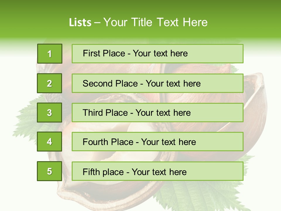 Organic Brown Seasonal PowerPoint Template