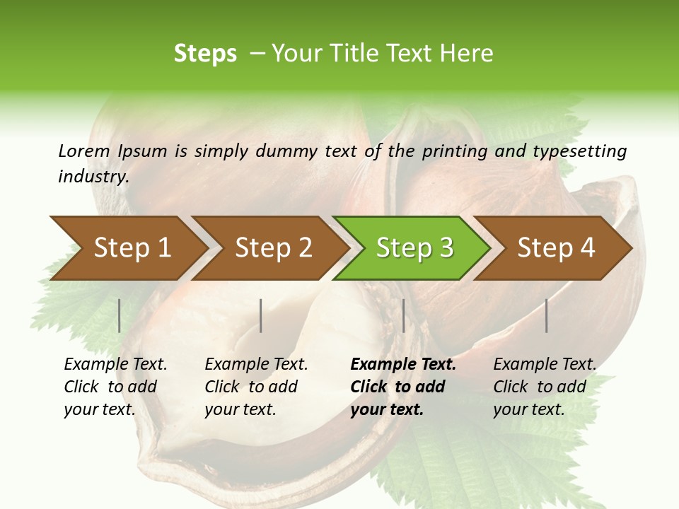 Organic Brown Seasonal PowerPoint Template