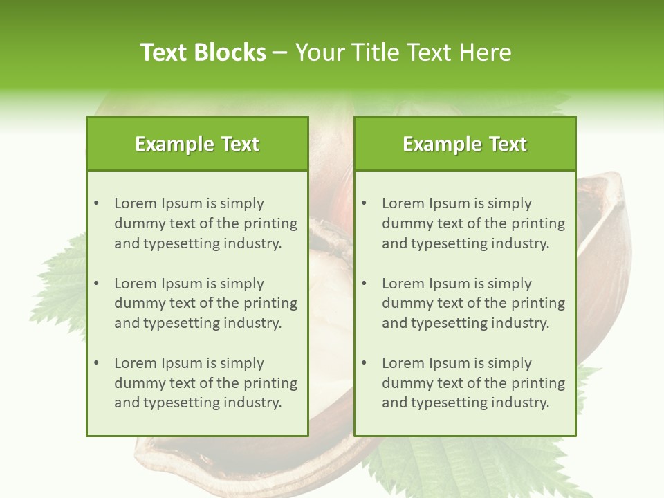 Organic Brown Seasonal PowerPoint Template