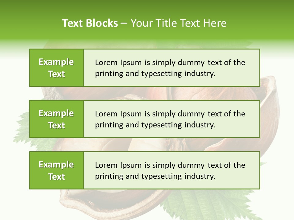 Organic Brown Seasonal PowerPoint Template
