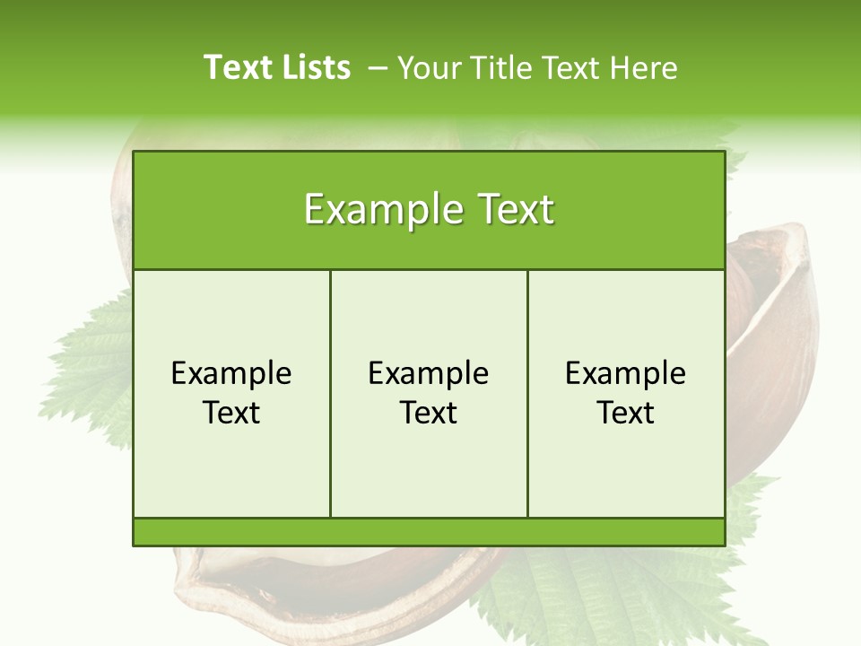 Organic Brown Seasonal PowerPoint Template