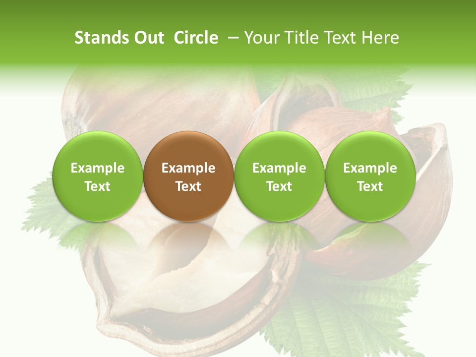 Organic Brown Seasonal PowerPoint Template