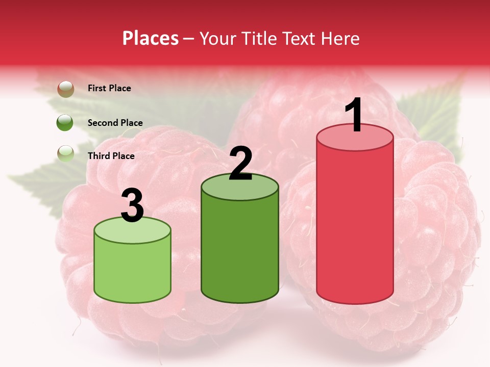 White Vegetarian Green PowerPoint Template