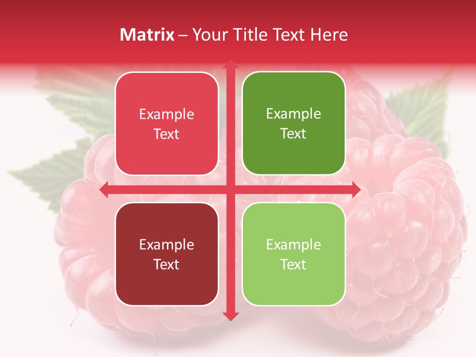 White Vegetarian Green PowerPoint Template