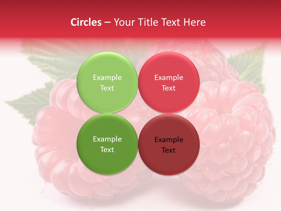 White Vegetarian Green PowerPoint Template