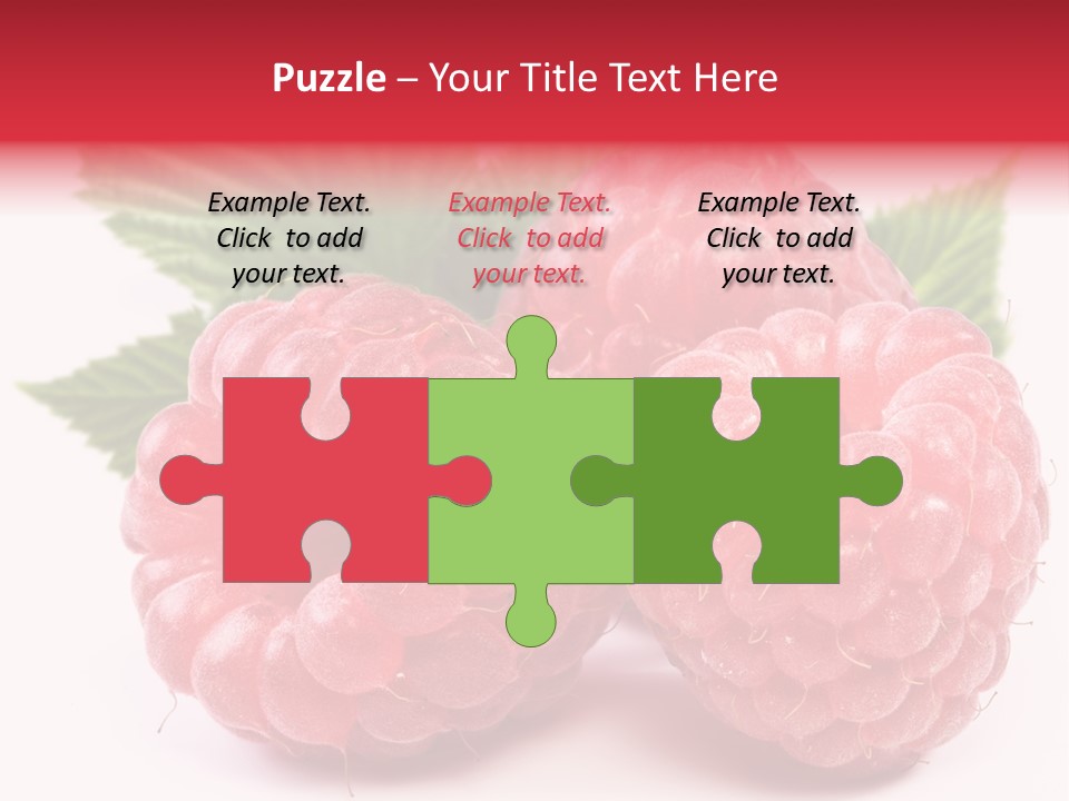 White Vegetarian Green PowerPoint Template