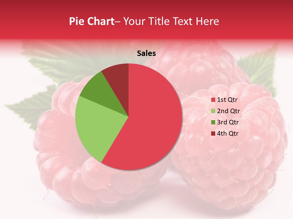 White Vegetarian Green PowerPoint Template