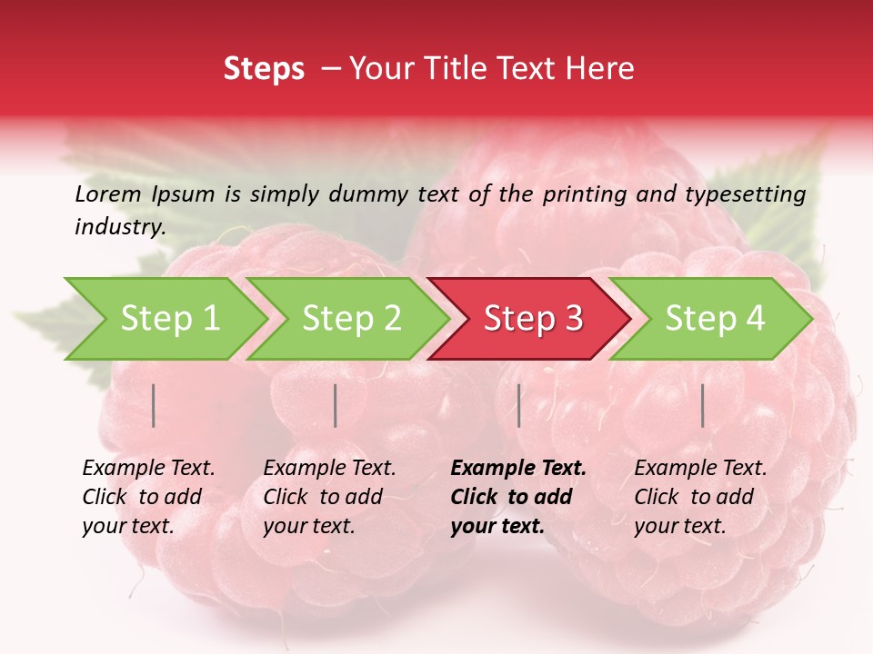 White Vegetarian Green PowerPoint Template