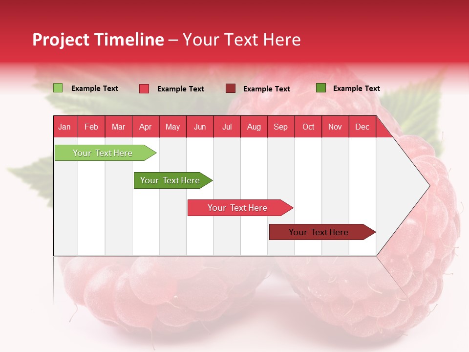 White Vegetarian Green PowerPoint Template