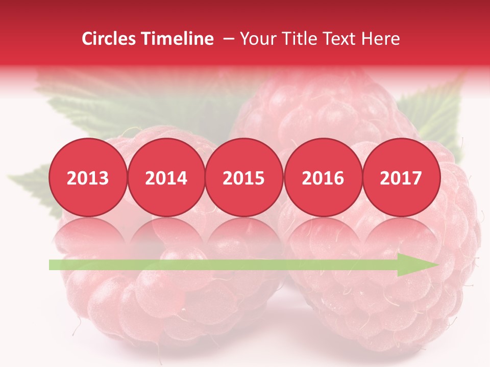 White Vegetarian Green PowerPoint Template