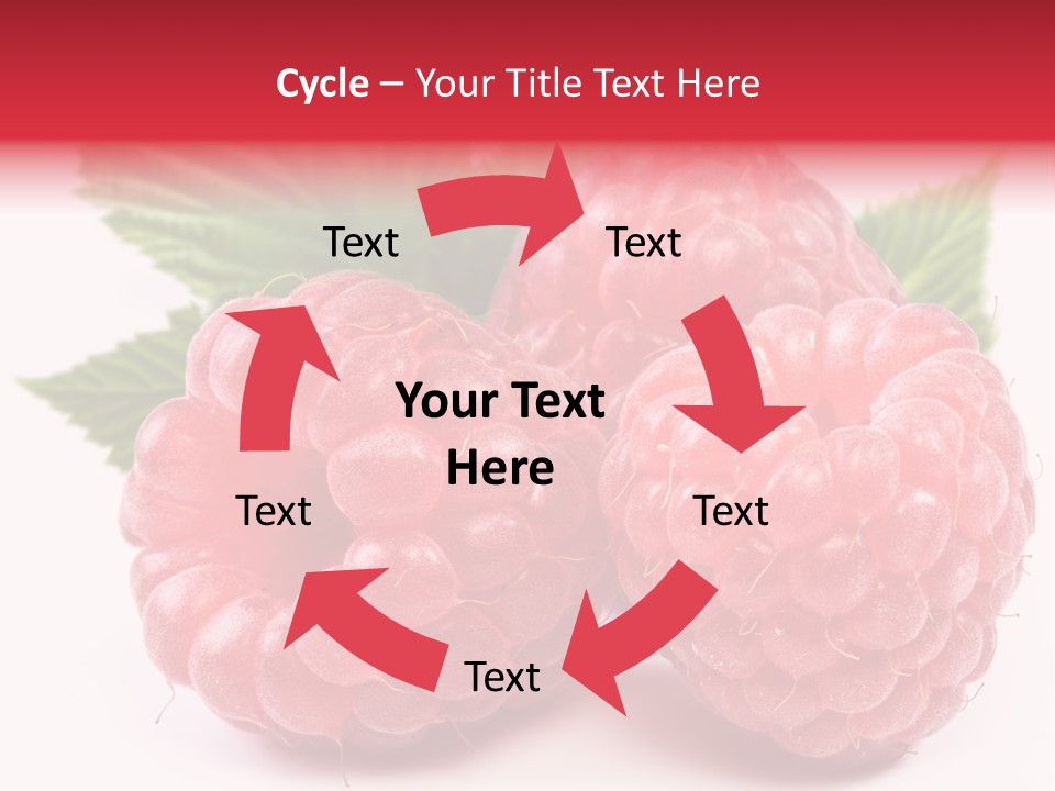 White Vegetarian Green PowerPoint Template