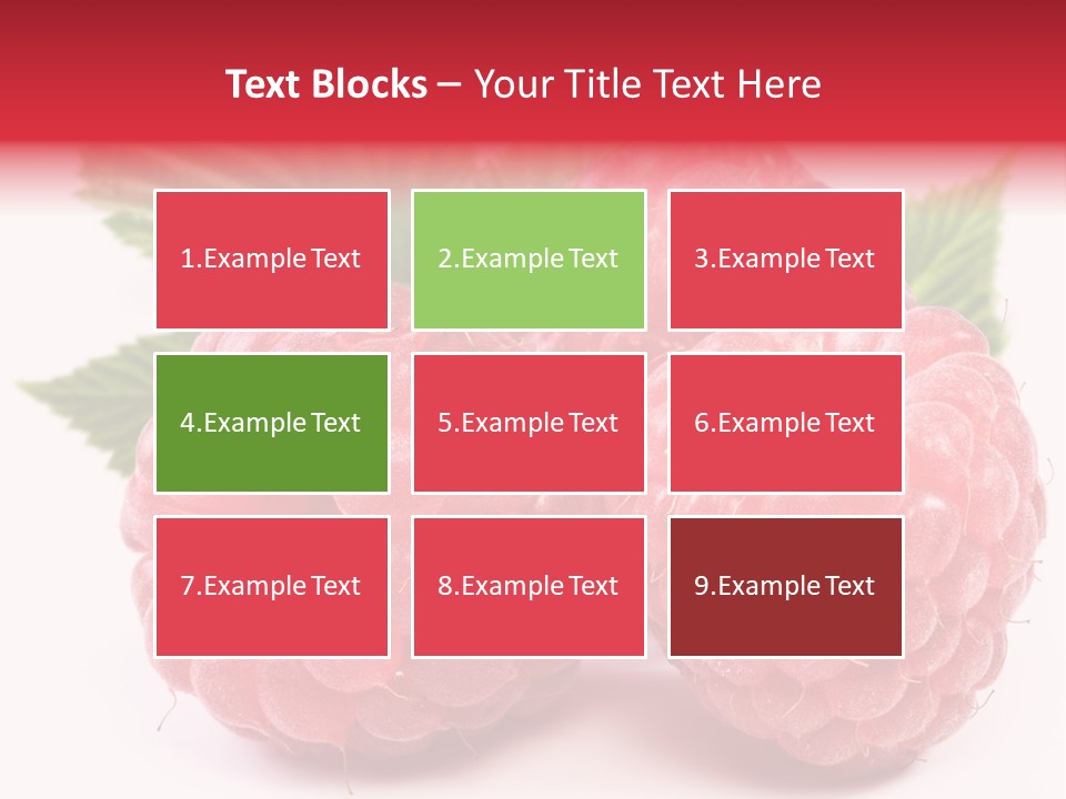White Vegetarian Green PowerPoint Template