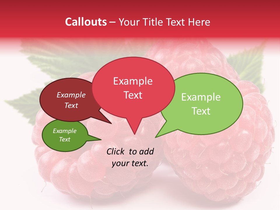 White Vegetarian Green PowerPoint Template