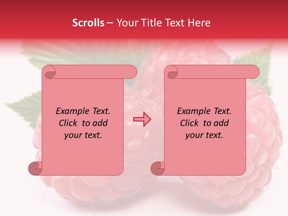 White Vegetarian Green PowerPoint Template