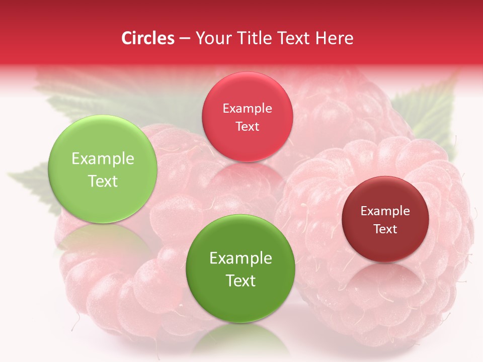 White Vegetarian Green PowerPoint Template