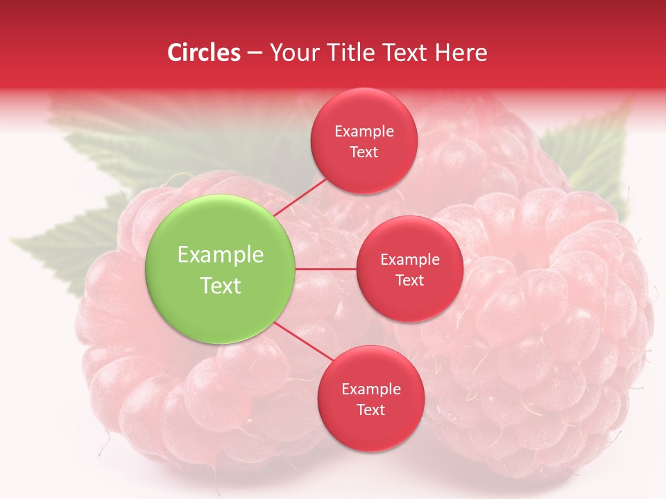 White Vegetarian Green PowerPoint Template