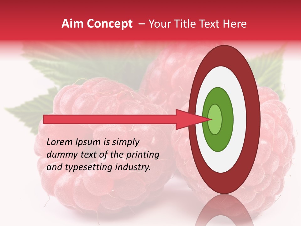 White Vegetarian Green PowerPoint Template