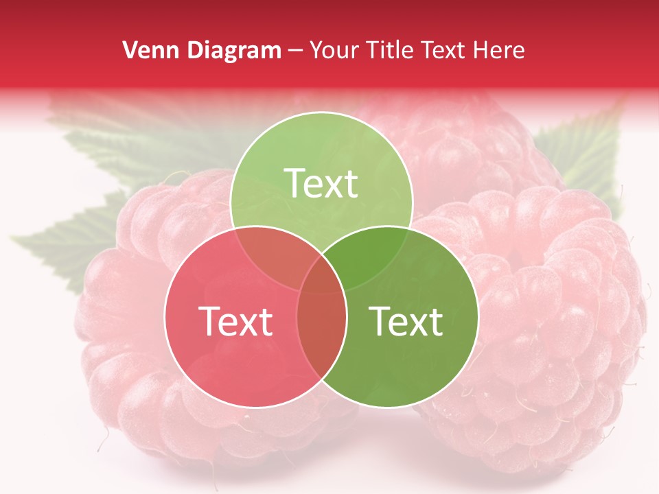 White Vegetarian Green PowerPoint Template