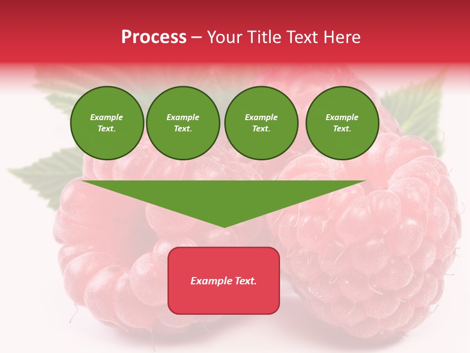 White Vegetarian Green PowerPoint Template