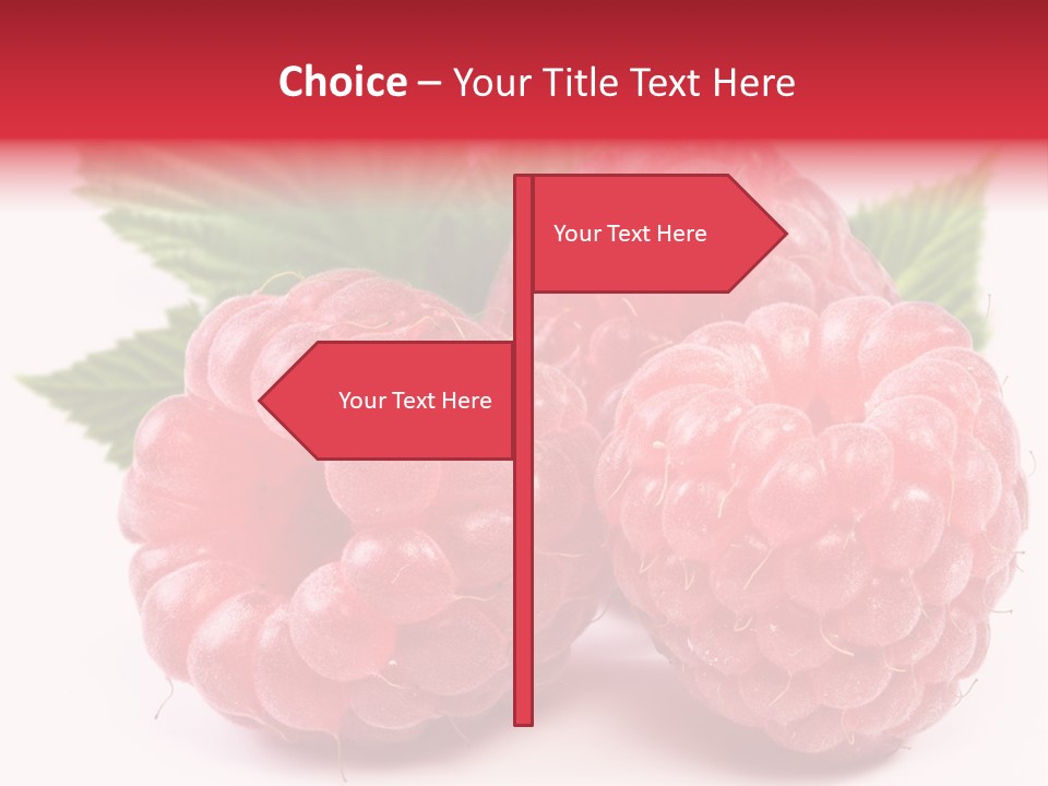 White Vegetarian Green PowerPoint Template