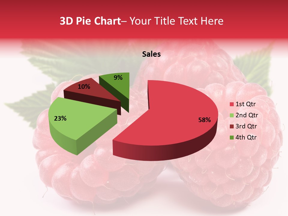 White Vegetarian Green PowerPoint Template