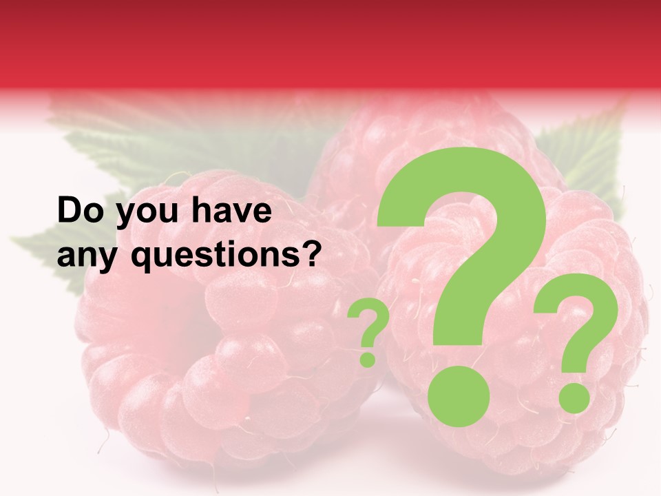 White Vegetarian Green PowerPoint Template